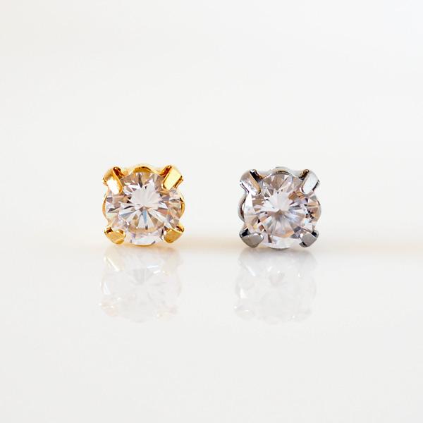 イヤリング 痛くない 50代 40代 金属アレルギー 上品 貼るピアス |  | 01