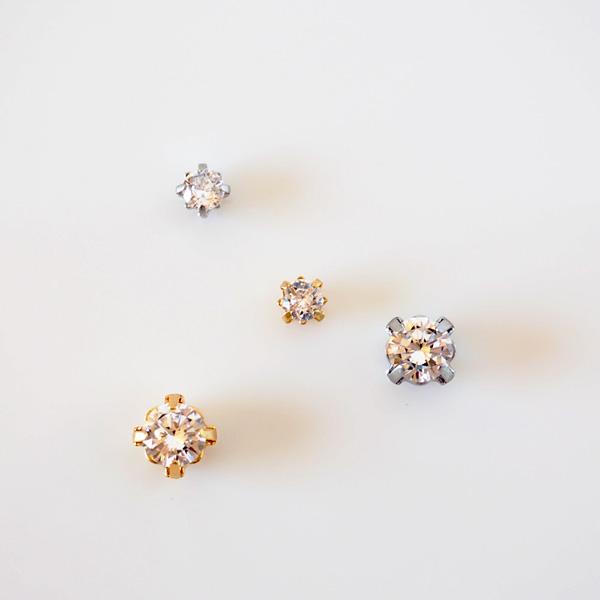 イヤリング 痛くない 50代 40代 金属アレルギー 上品 貼るピアス |  | 05