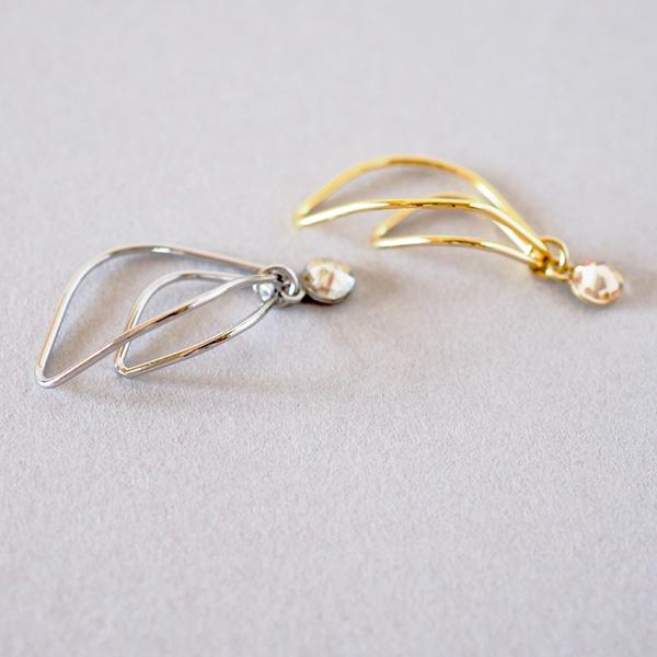 イヤリング フープ 痛くない 揺れる 40代 50代 シンプル 上品 |  | 03