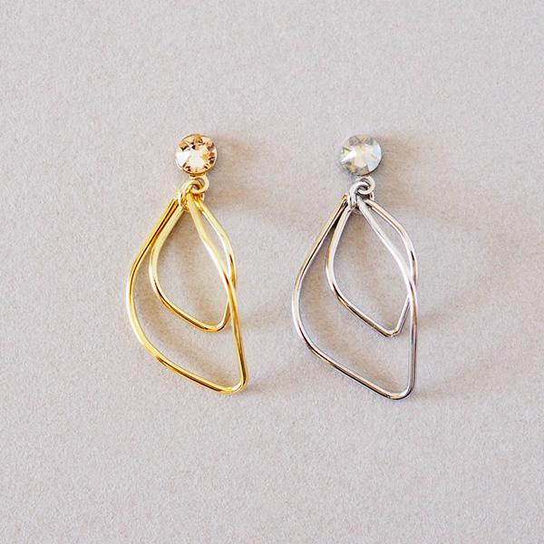 イヤリング フープ 痛くない 揺れる 40代 50代 シンプル 上品 |  | 04