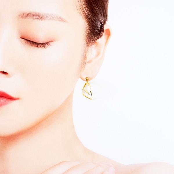イヤリング フープ 痛くない 揺れる 40代 50代 シンプル 上品 |  | 05