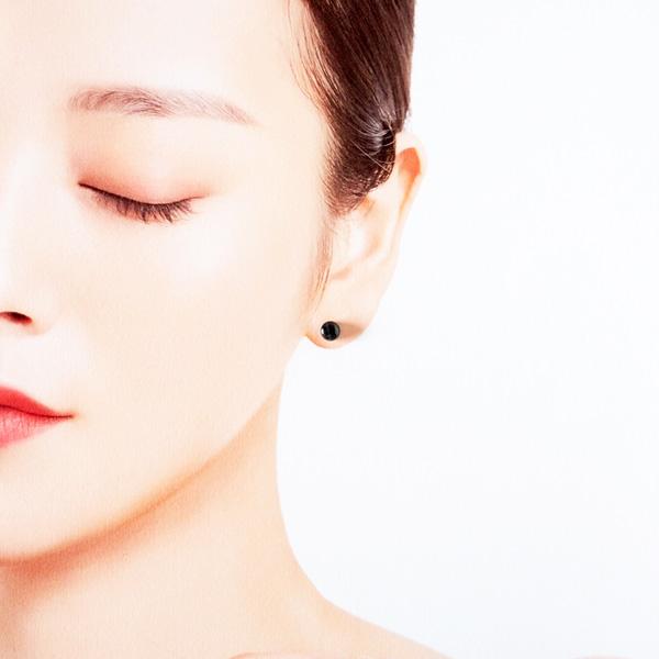 貼るピアス 天然石 シンプル ラブラドライト イヤリング 痛くない 40代 |  | 04