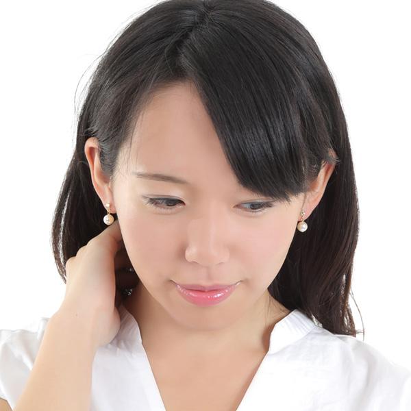 イヤリング パール 卒業式 痛くない フォーマル 揺れる 40代 50代 貼るピアス |  | 06