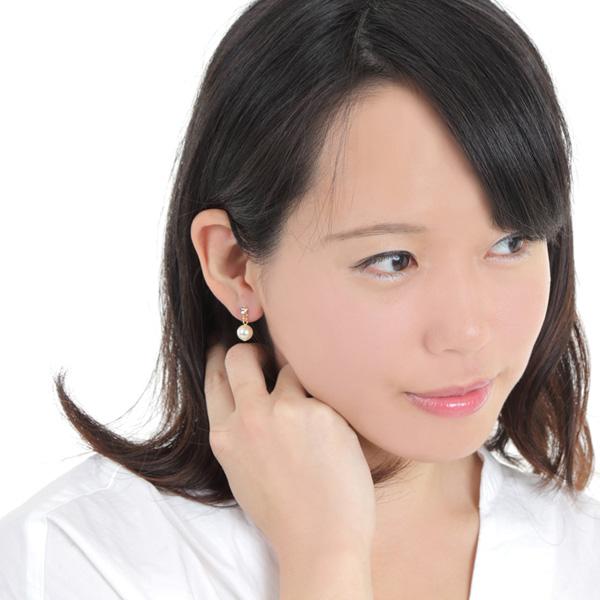 イヤリング パール 卒業式 痛くない フォーマル 揺れる 40代 50代 貼るピアス |  | 07