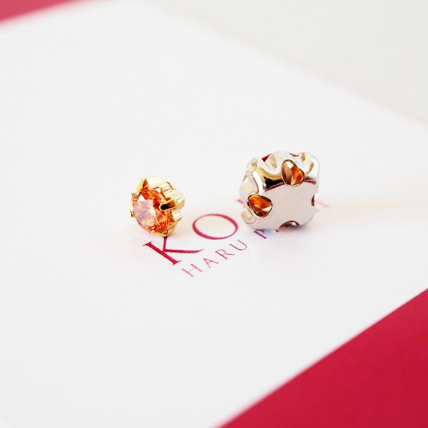 イヤリング シンプル 痛くない ジルコニア 50代 40代 貼るピアス |  | 05