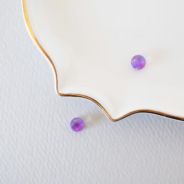 イヤリング 天然石 痛くない シンプル 上品 一粒 50代 貼るピアス |  | 05