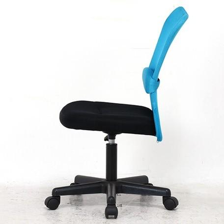 デスクチェア(椅子)/メッシュバックチェアー ハンター ガス圧昇降機能付き キャスター付き BL ブルー（青）ds-981327 送料無料｜pulley｜04