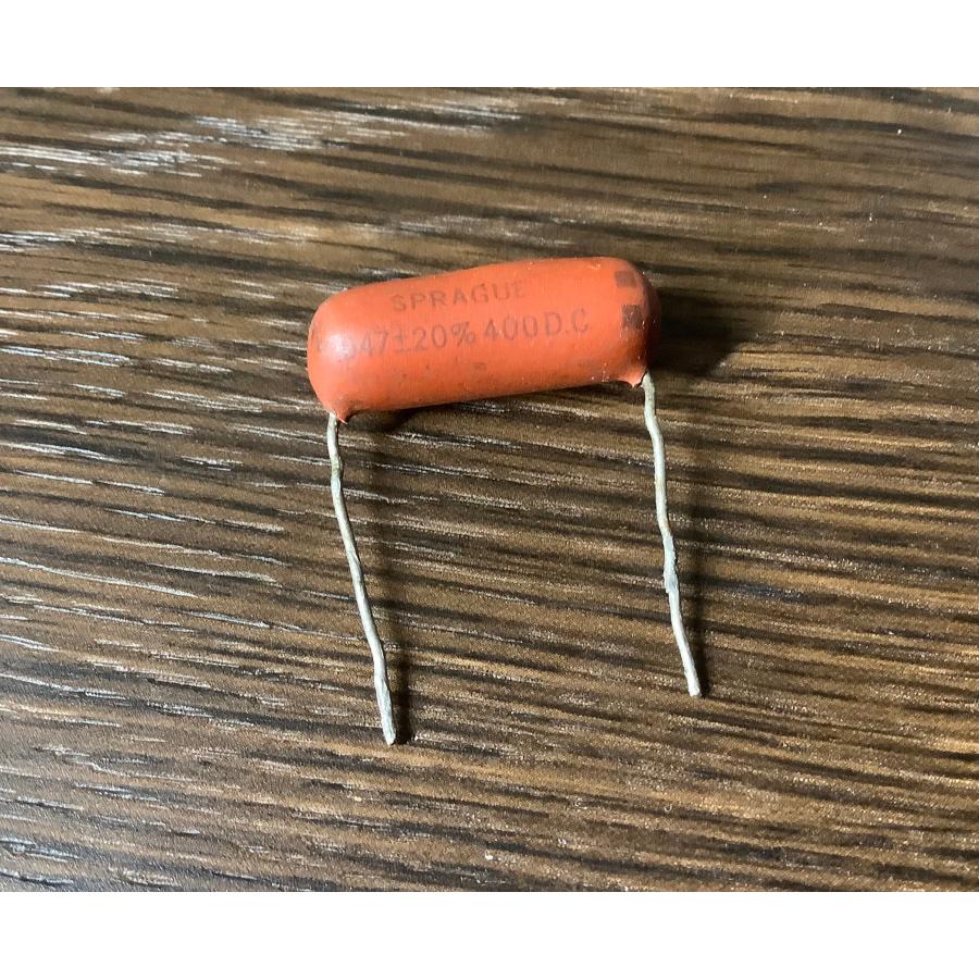 ビンテージ Sprague Orange Drop .047 400v コンデンサ ブランド