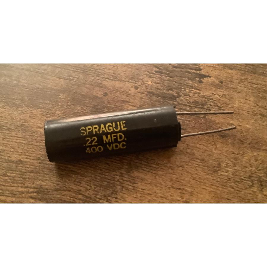 SPRAGUE .022 400 スプラグ コンデンサー ブラックビューティー SPRAGUE .022 400 スプラグ コンデンサー ブラックビューティー