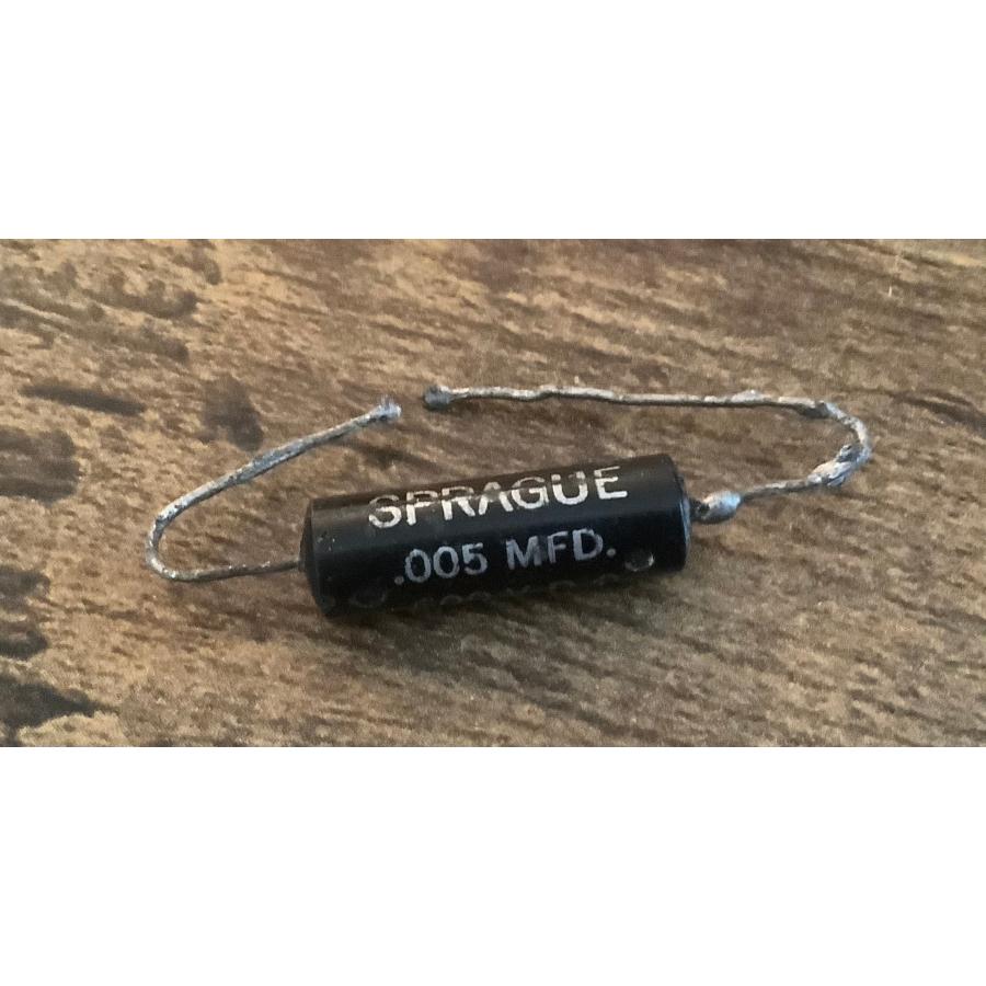 ビンテージ Sprague Black Beauty .005 600v コンデンサ (ハイパス