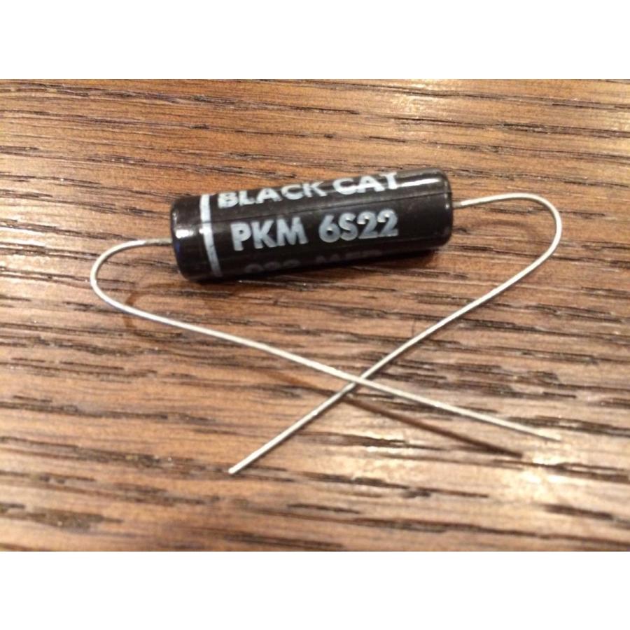 ビンテージ Cornell Black Cat .022 600v コンデンサ 新品 お