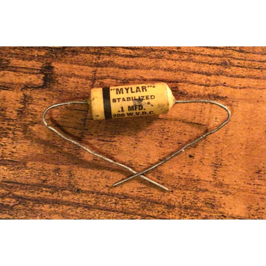 ビンテージ American Radionic .1 200v Wax コンデンサ 新品 レア (シングル/.1シングル)(在庫1 ...