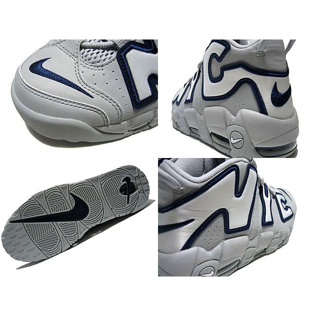 AJ3137-001 海外限定カラー NIKE AIR MORE UPTEMPO QS  ナイキ エア モア アップテンポ WOLF GREY/WHITE-MIDNIGHT NAVY｜pulse-world｜03