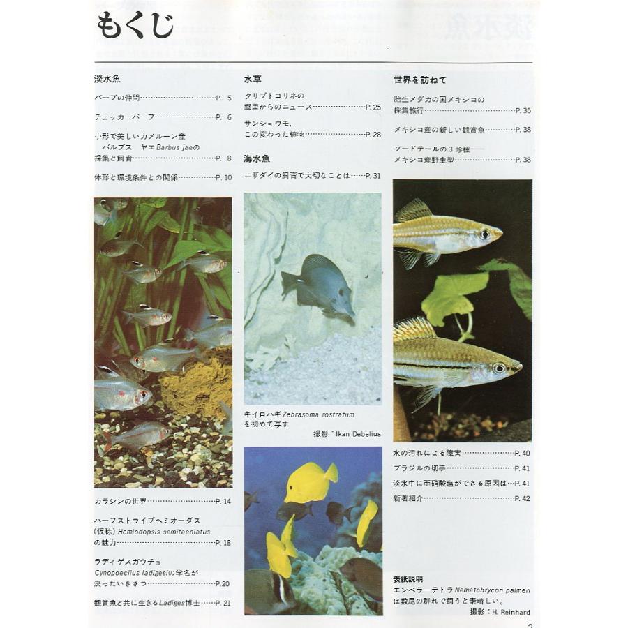 [Tetra] 世界のアクアリウム情報　Spring '82 Vol.11 |  | 01