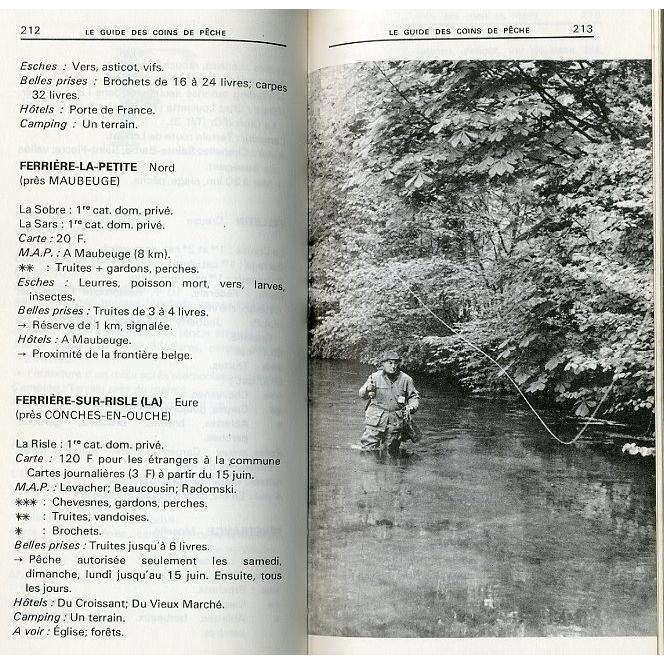 -フランス語-　Guide des coins de peche |  | 02
