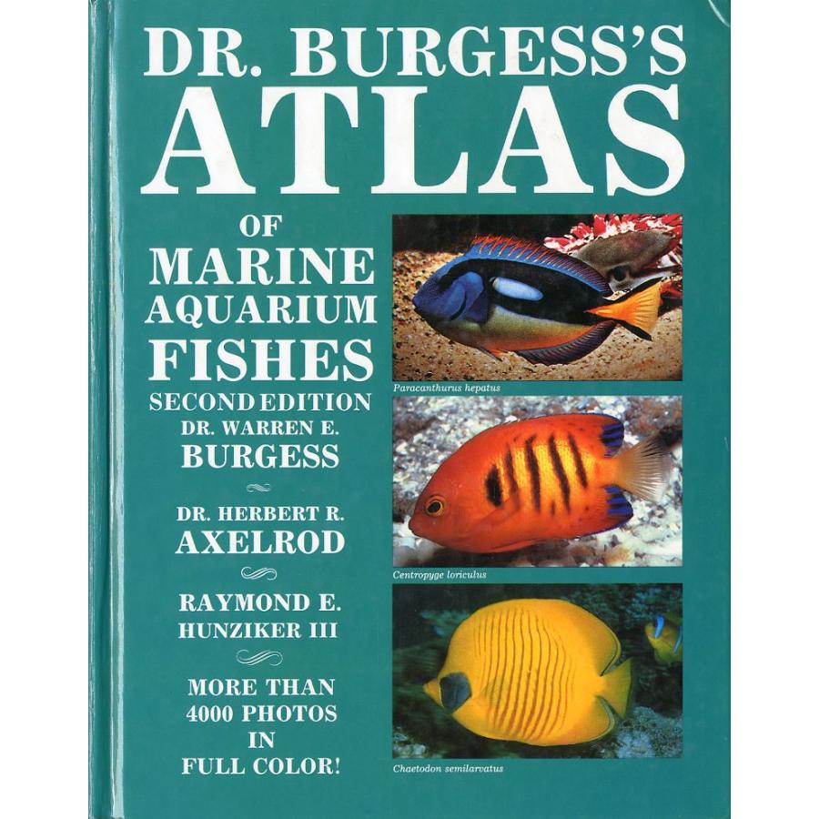 英語] DR.BURGESS'S ATLAS of MARINE AQUARIUM FISHES : さかなの本屋
