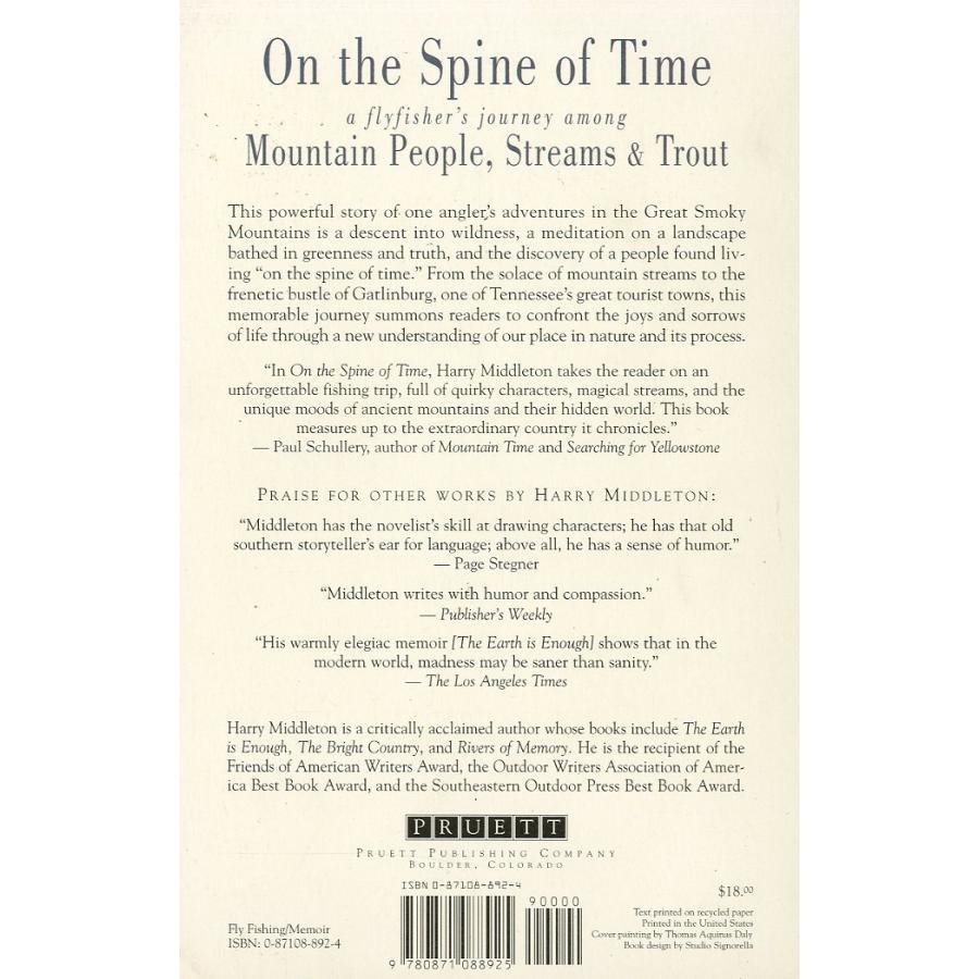 [英語]   「On The Spine of Time」A flyfisher's journey among Mountain People,Stream & Trout |  | 01