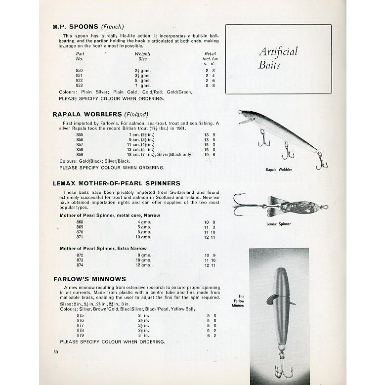 [英語] Farlow's CATALOGUE 1969 |  | 03