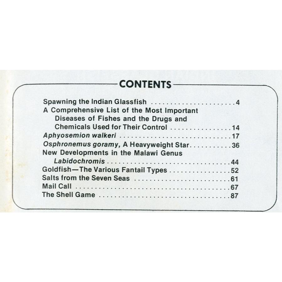 Tropical  Fish  Hobbyist (トロピカルフィッシュホビイスト）1975年12月号 |  | 01