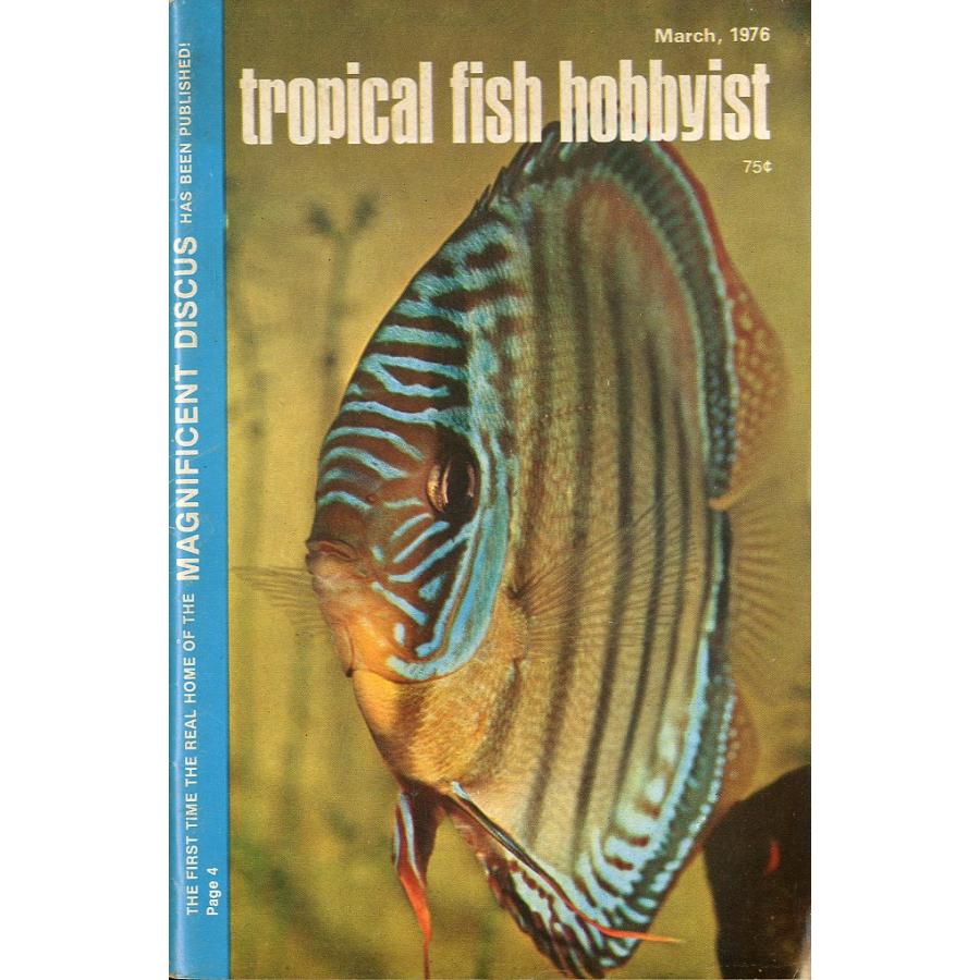 Tropical  Fish  Hobbyist (トロピカルフィッシュホビイスト）1976年3月号 | 
