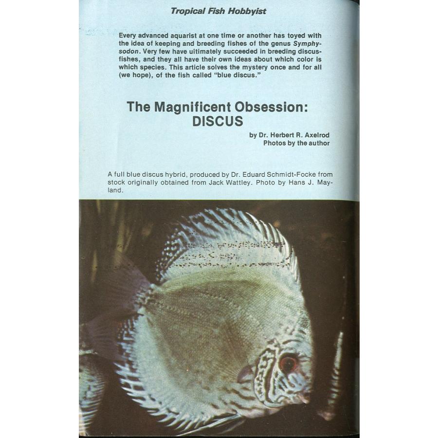 Tropical  Fish  Hobbyist (トロピカルフィッシュホビイスト）1976年3月号 |  | 02