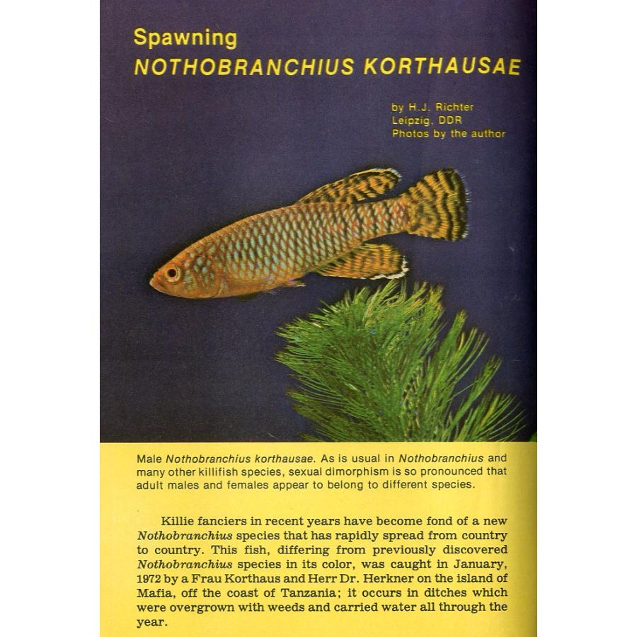 Tropical  Fish  Hobbyist (トロピカルフィッシュホビイスト）1976年4月号 |  | 02