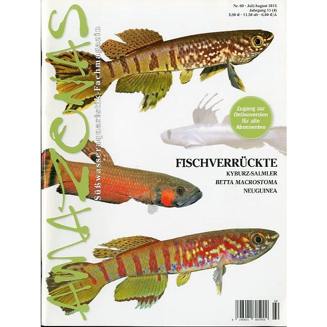 AMAZONAS（アマゾナス）　2015年7月/8月号　Ｎｏ．６０　（送料無料） | 