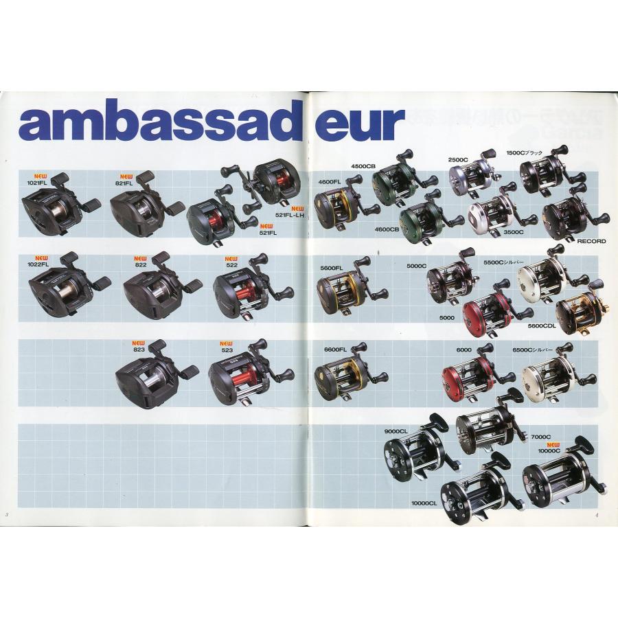 ABU SWEDEN カタログ　1987年（エビスフィッシング発行） |  | 01
