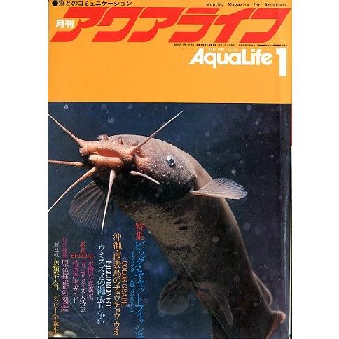 イ*3様 月刊アクアライフ 1980年 2月号～7月 合計6冊 昭和55年 アクアライフ 1980年1月号・通巻6号 ＜送料無料＞ : さかなの