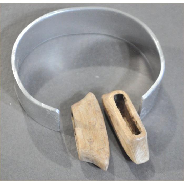 バーズアイメイプルキャップのアルミバングル１７ｍｍ幅 |  | 01