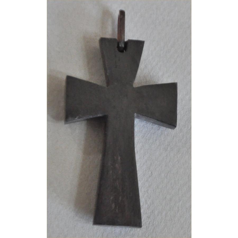 黒檀の大きなクロスペンダントヘッド |  | 02