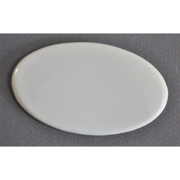 ナンタケットバスケット用のマンモス牙のラウンドプレート