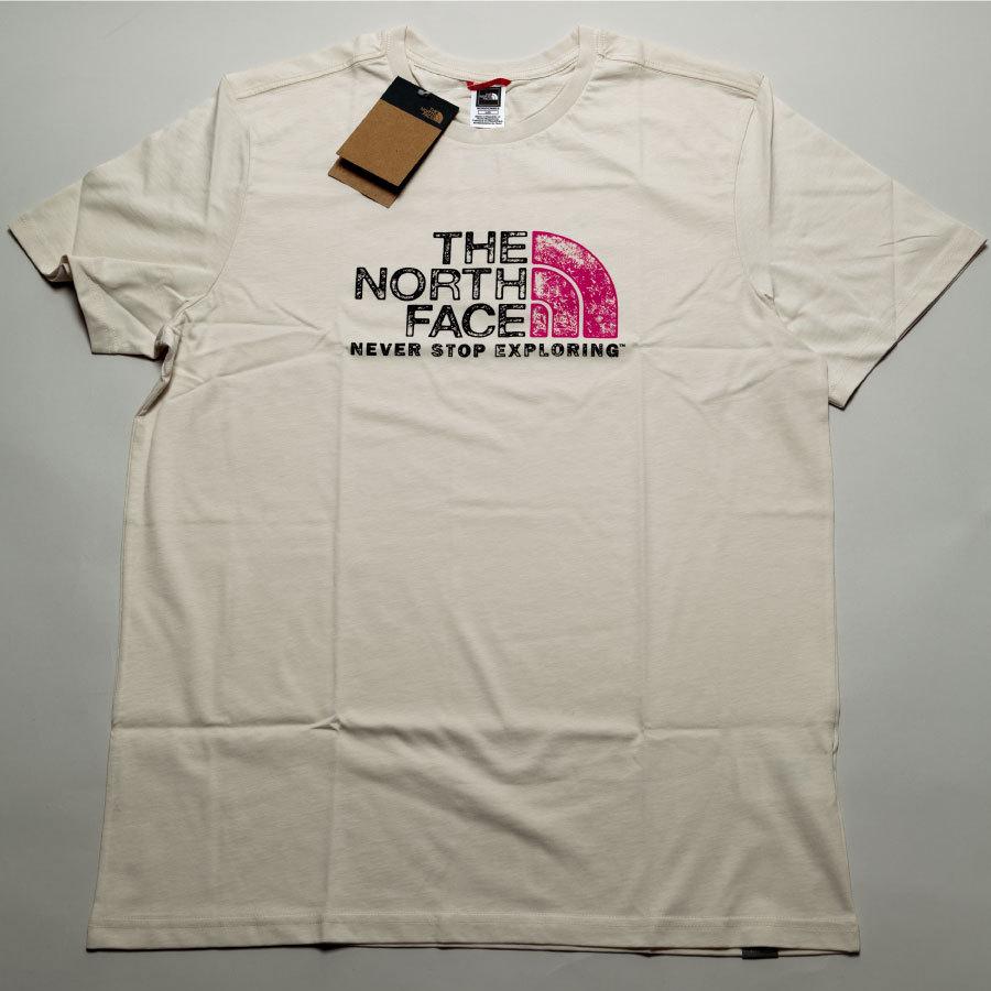 Tシャツ ザノースフェイス 半袖 The North Face T Shirt  Vintage White/Tnf Black 並行輸入品｜puluswoman