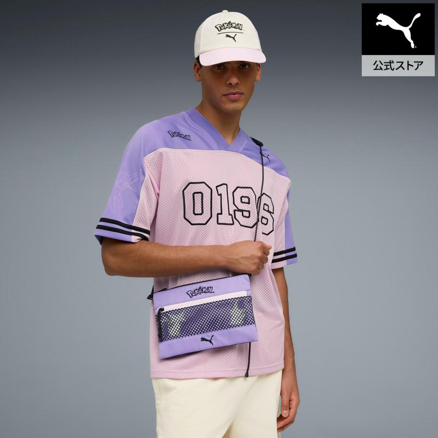 PUMA ポケモン サコッシュ PUMA X POKEMON SACOCHE STRONG GRAY-LAVENDER ALERT（プーマ X