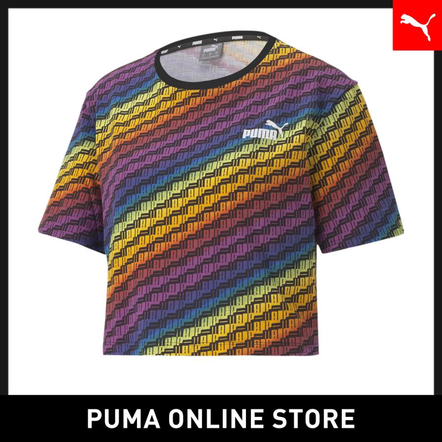 10 30 11 1 最大32倍 プーマレディース Tシャツ Puma プライド Pride Aop ウィメンズ 半袖 Tシャツ 年春夏新作 ss プーマ公式オンラインストア 通販 Paypayモール