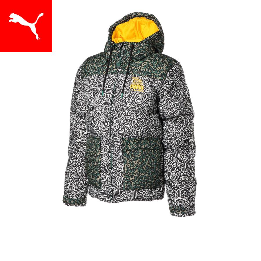 値引きする 最短当日出荷 Puma X Mr Doodle ウィメンズ Aop パッファー ジャケット 最先端 Herbalpotential Co Nz