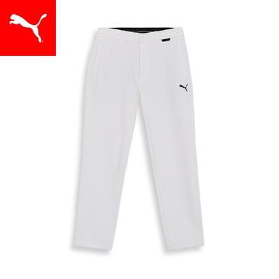 美品 PUMA GOLF ストレッチ ゴルフパンツ スリムフィット ゴルフウェア PUMA メンズ ゴルフ ストレッチ リラックス テーパードパンツ