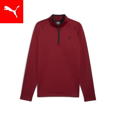 PUMA（プーマ） 『1日‐4日20倍』メンズ ゴルフ ワッフル フリース 1/4
