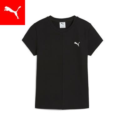 国内配送★PUMA★ワードローブ ESS 半袖 チビTシャツ PUMA プーマ レディース Tシャツ ウィメンズ ワードローブ ESS
