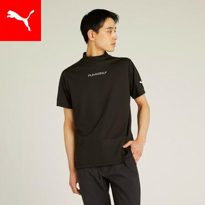 定価16.500円☆☆PUMAプーマゴルフ☆モックネックシャツPUMA GOLF PUMA ネコポス対象 セール プーマゴルフ リブカラー長袖モック