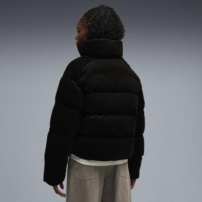 『28日10倍』ウィメンズ ワードローブ ESS コーデュロイ パッファー ジャケット