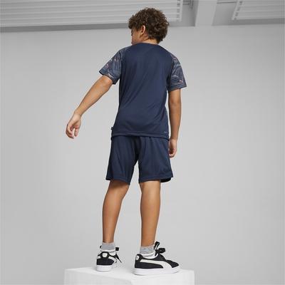 プーマ キッズ ジャージ セットアップ PUMA キッズ ボーイズ アクティブ スポーツ ポリ AOP Tシャツ アンド ショーツ セット 120-160cm｜puma｜05