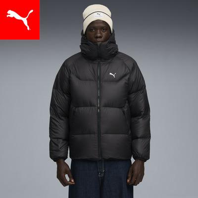 PUMAダウンジャケット ファー付き PUMA（プーマ） 『13日5倍』メンズ フーデット パッファー ダウン