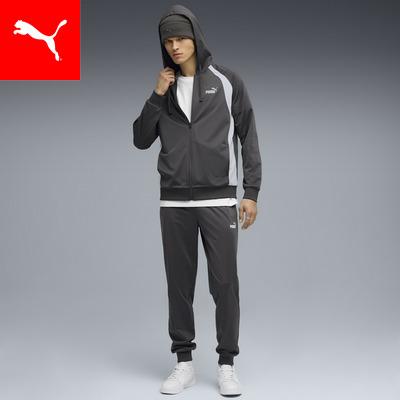 PUMA（プーマ） メンズ フーデッド ポリ スーツ 上下セット : プーマ