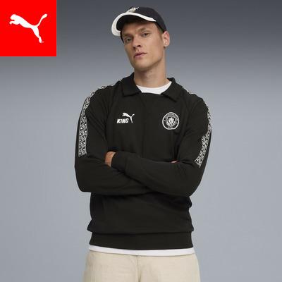PUMA（プーマ） メンズ マンチェスターシティ FC キング ドリル トップ