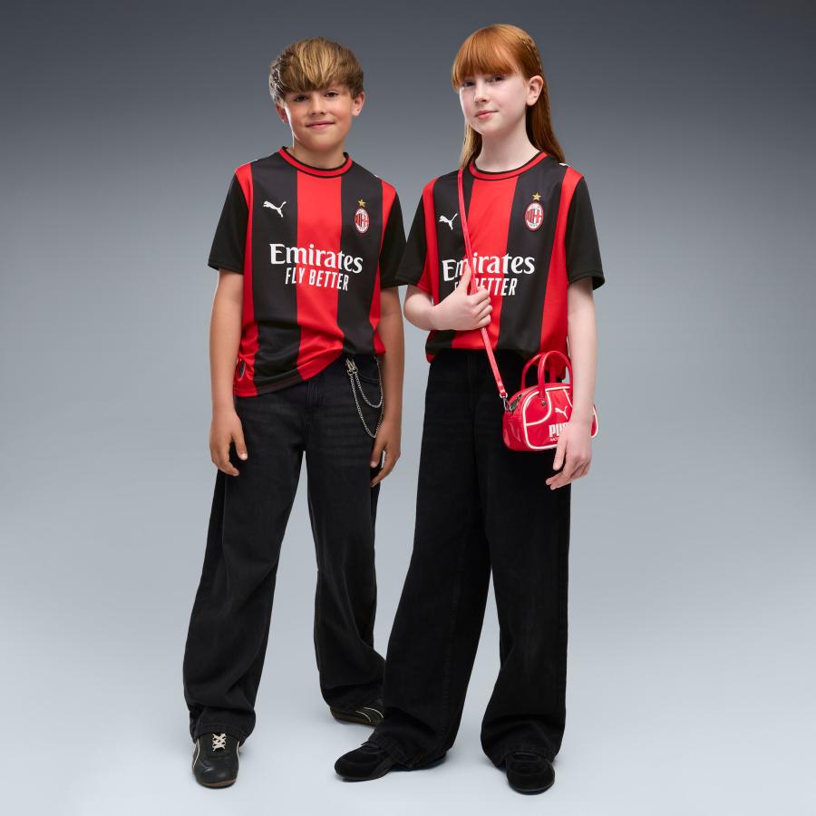 『14日‐15日22倍』【公式】 プーマ PUMA キッズ 2026-27 ACミラン ホーム レプリカ ユニフォーム 128-164cm 小学生の画像