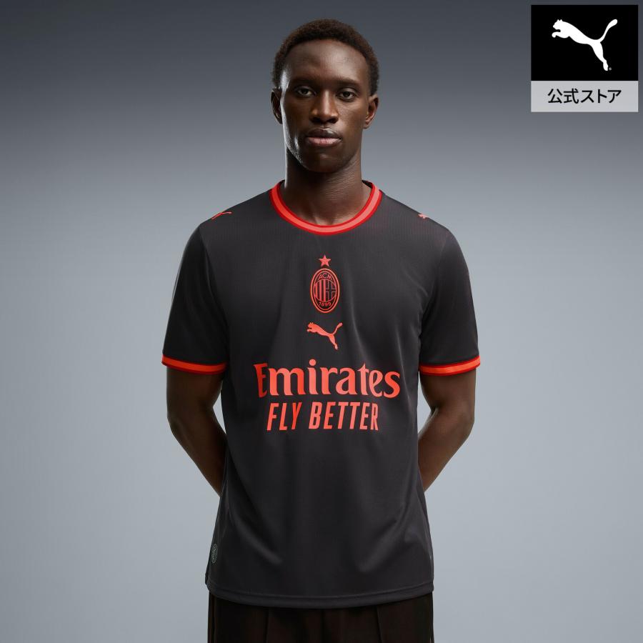 『21日‐25日最大20倍』【公式】プーマ PUMA メンズ 2026-27 ACミラン サード レプリカ 半袖 ユニフォーム
