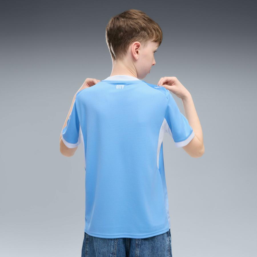 『14日‐15日22倍』【公式】 プーマ PUMA キッズ 2026-27 マンチェスターシティ FC ホーム レプリカ ユニフォーム 128-16の画像