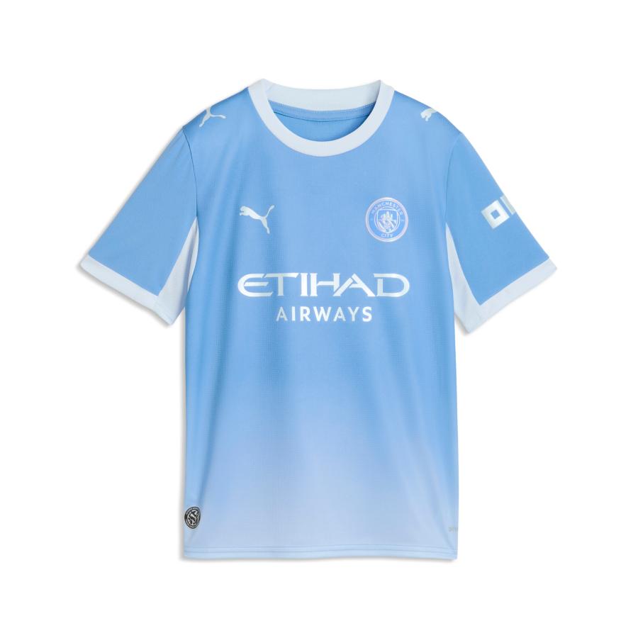 『14日‐15日22倍』【公式】 プーマ PUMA キッズ 2026-27 マンチェスターシティ FC ホーム レプリカ ユニフォーム 128-16の画像