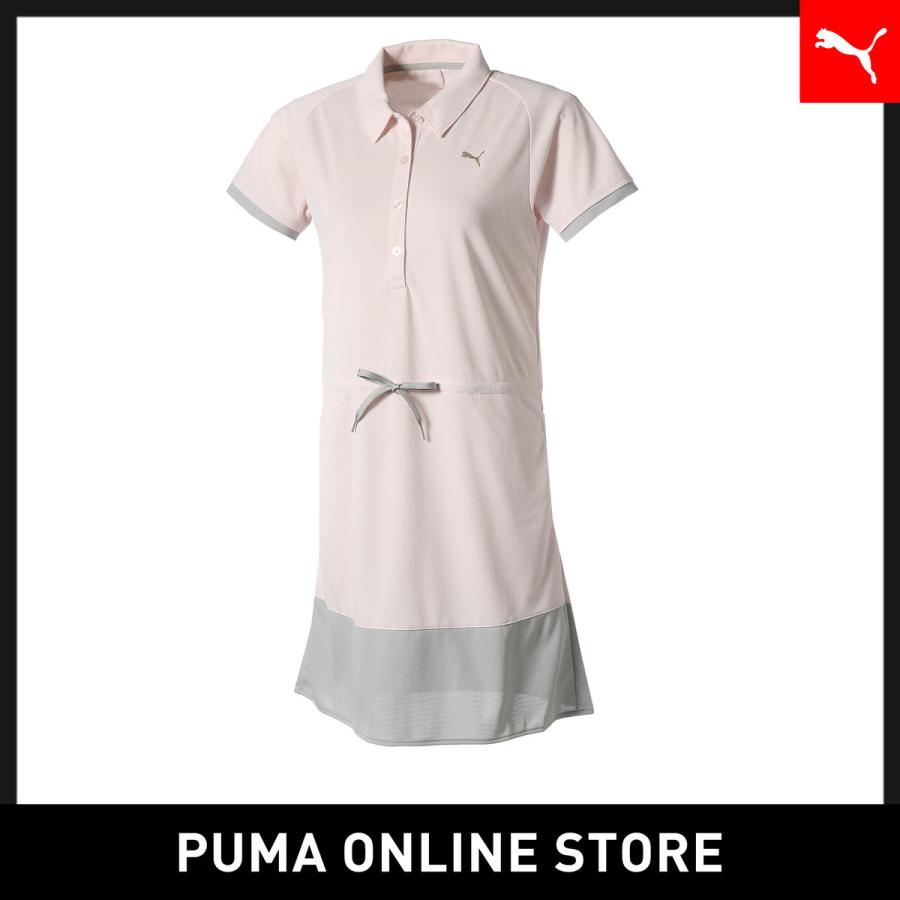 2 23まで全品5倍 プーマレディース ゴルフ ワンピース Puma ゴルフ W カラーブロック ドレス 年春夏新作 ss プーマ公式オンラインストア 通販 Paypayモール